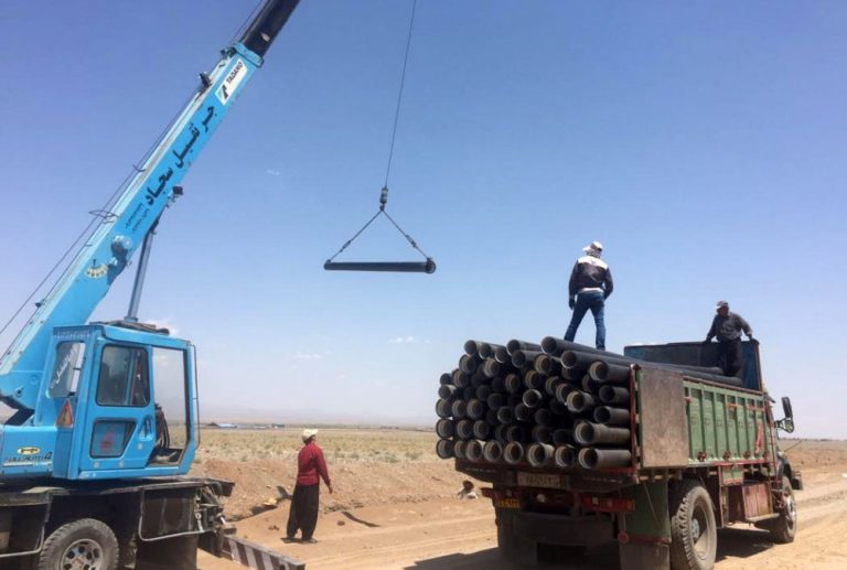 پروژه تامین آب صنایع کاشان